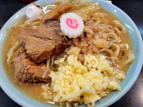 「ラーメン+生姜ダレ」@自家製麺 No11の写真