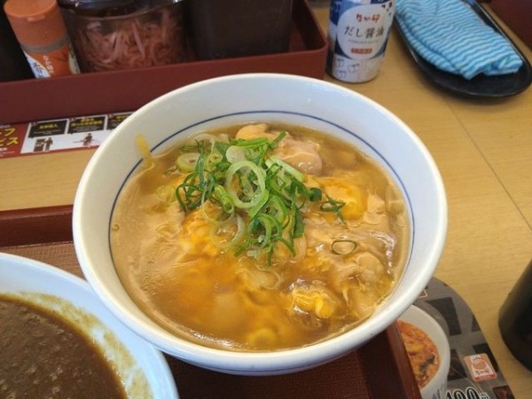 「けいらんうどん（期間限定）」@なか卯 京都八条口店の写真