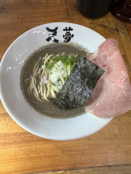 「はじめの天夢・白い悪魔の和え玉」@めんや天夢の写真