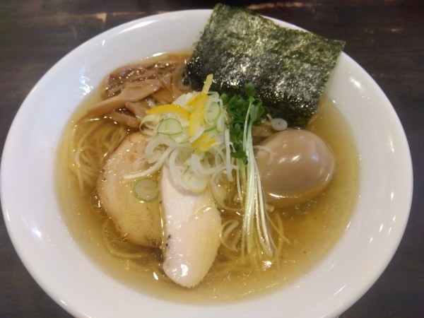 「黄金塩そば味玉入り(1,020円)」@麺匠 ことぶきの写真