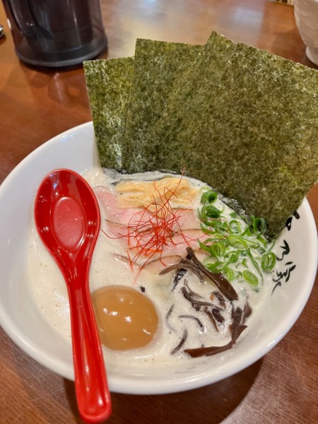 「鶏白湯しお特製」@千乃家の写真