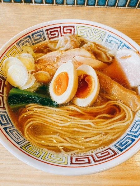 「特製中華そば」@ほっこり中華そば もつけの写真