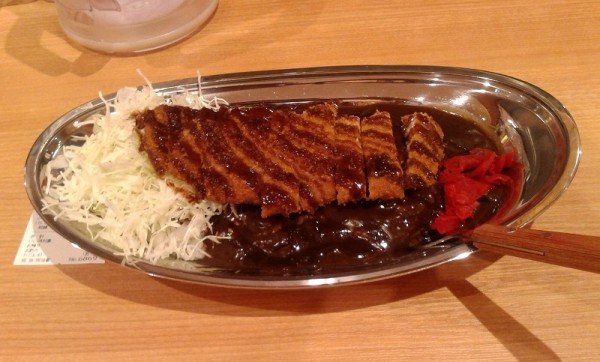 「ロースカツカレー中辛(900円)」@ゴーゴーカレー 亀有スタジアムの写真