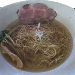 塩ラーメン鯛めしセット