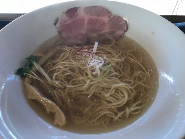 「塩ラーメン鯛めしセット」@塩そば専門店 麺屋ギャオスの写真