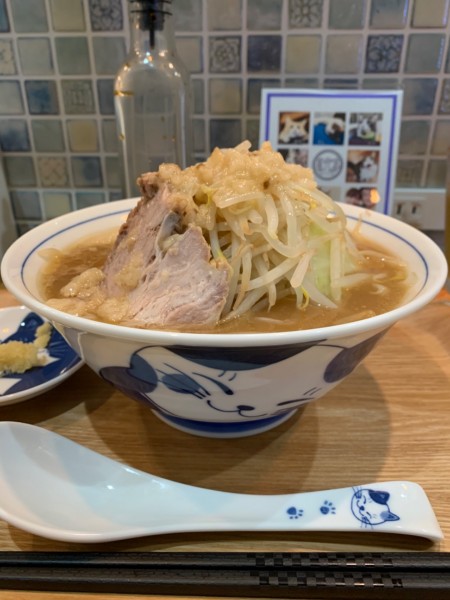 「豪ちゃんラーメン、みっちゃんカレー」@猫ラジカフェ灯台の写真