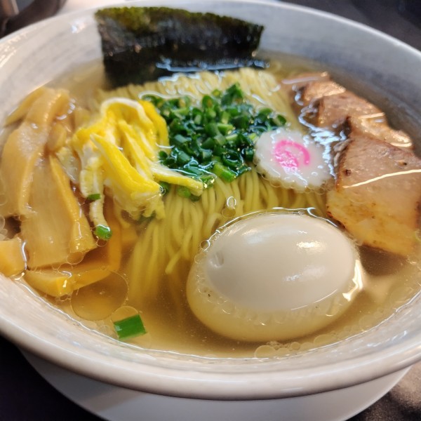 「鯛塩ラーメンsp　1060円」@麺屋願月の写真
