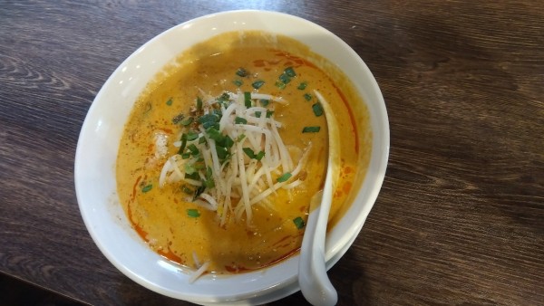 「海老味噌担々麺」@永吉の写真