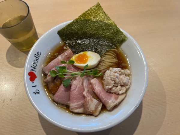 「中華そば肉増し」@らぅめん 愛ごやの写真