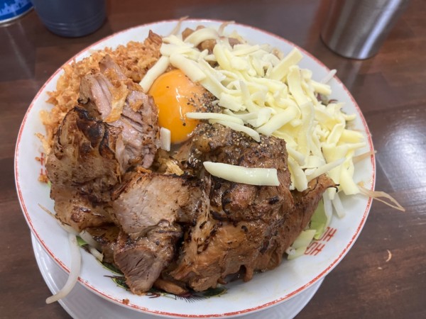 「汁なし　小」@らーめん漢道の写真