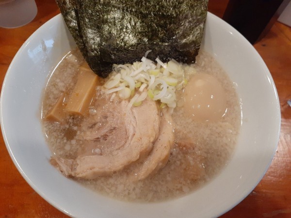 「特製ラーメン（塩）」@拉麺 あさがおの写真