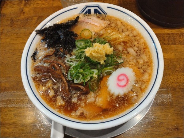 「背脂生姜醤油ラーメン(背脂少な目)¥950-」@生姜醤油専門 我武者羅 幡ヶ谷本店の写真