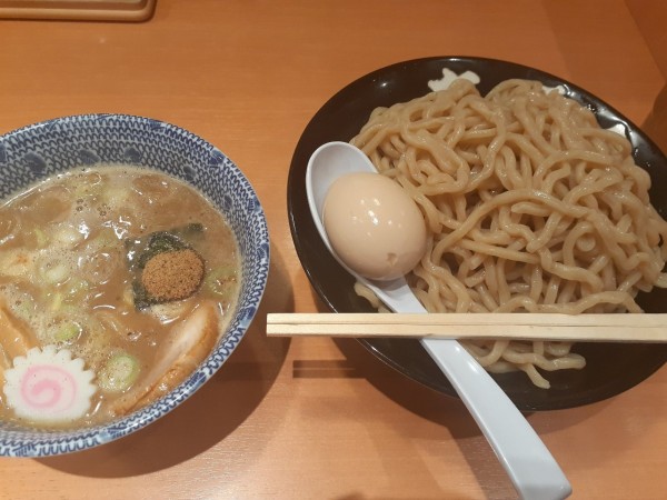 「味玉つけめん(大盛)」@六厘舎の写真