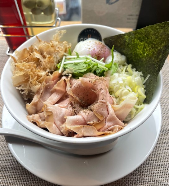 「特製油そば」@RAMEN GOSSOU 新橋店の写真