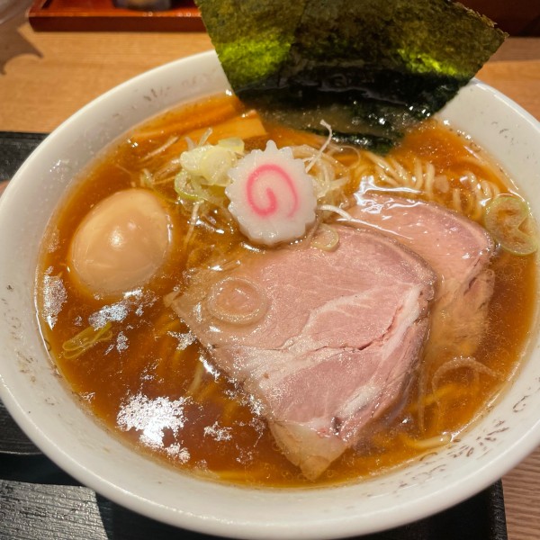 「味玉中華そば」@中華そば 勝本の写真