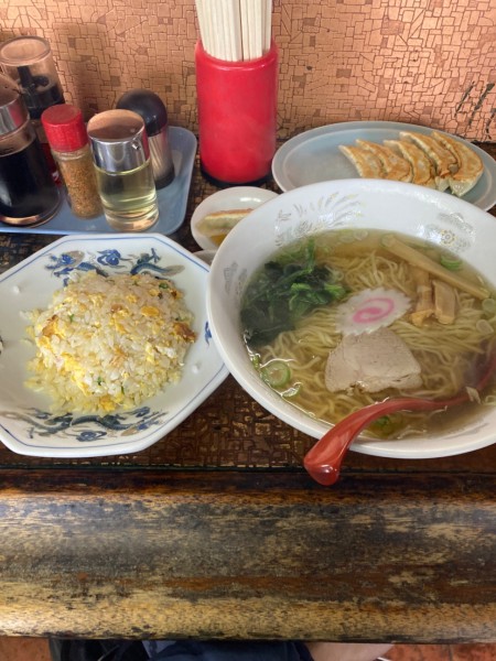 「Cセット 餃子 950円」@大衆食堂ひょうたんの写真