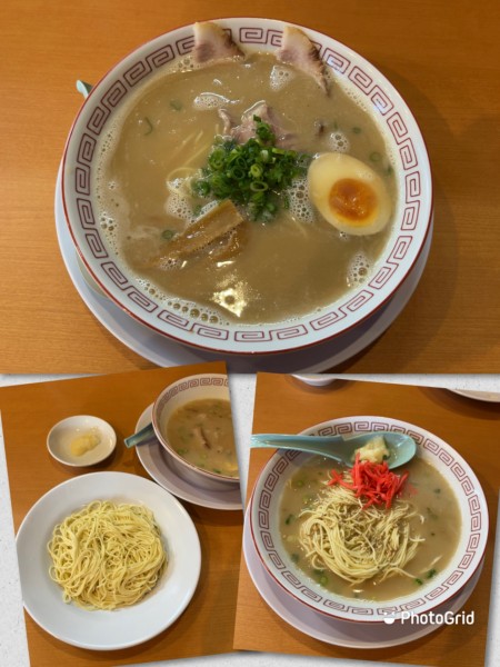 「だるまらーめん＋替え玉」@だるま大使 無限 松戸六実店の写真