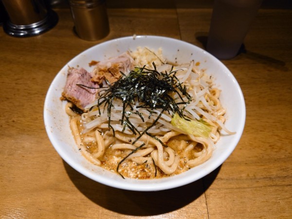 「【限定】煮干し汁なし 少なめ」@MEN YARD FIGHTの写真