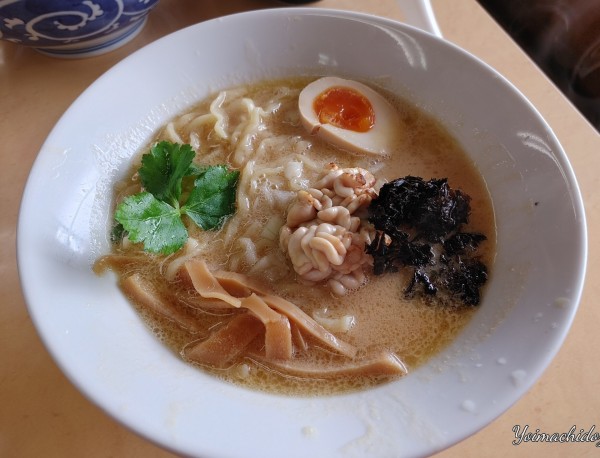 「真鱈の白子ラーメン（1,200円）」@中華そば よしかわの写真