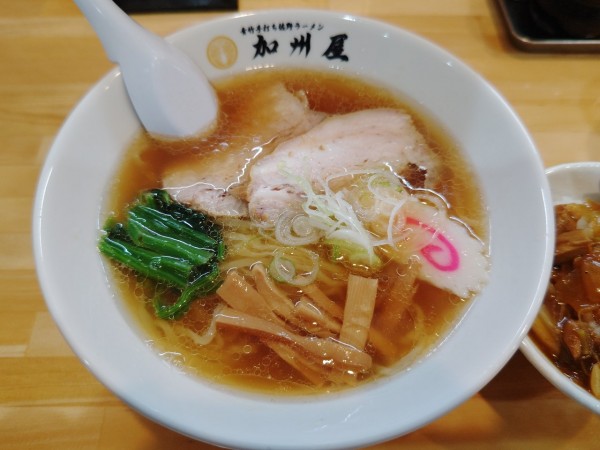 「ラーメン」@青竹手打ち佐野ラーメン 加州屋の写真