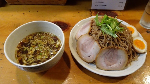 「特製つけそば(900円)+大盛(100円)」@らーめん さんさんの写真