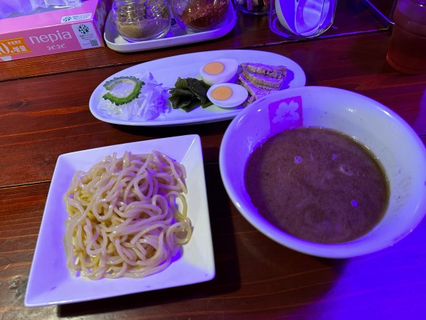 「魚介豚骨つけ麺(ハーフ)」@つけめん SAKURAの写真
