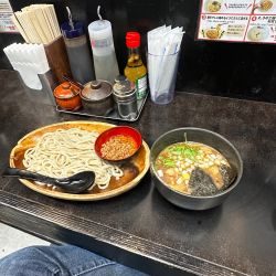 つけ麺　甘辛肉味噌