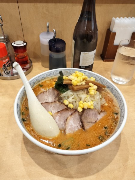 「ハイブレンド味噌ラーメン　チャーシュートッピング」@麺工房 男爵 市川本店の写真
