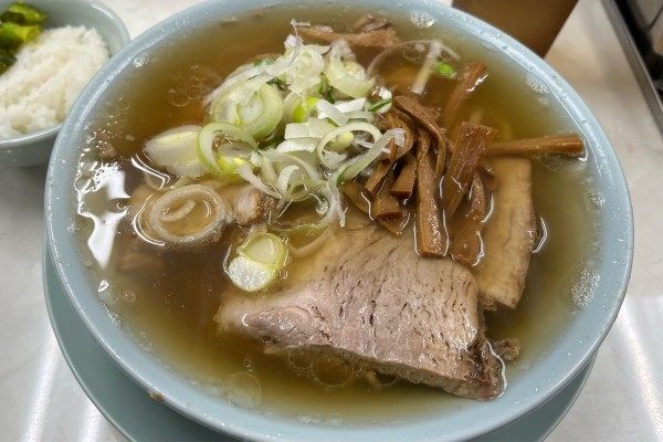 「中華そば+めし無料」@川口トラちゃんラーメンの写真