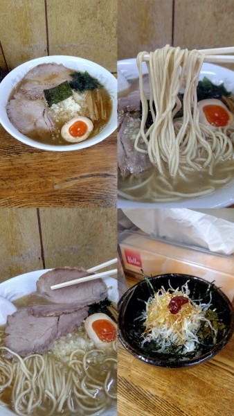 「『塩ラーメン 大+ねぎめし(¥900+300)』」@一陽来福の写真