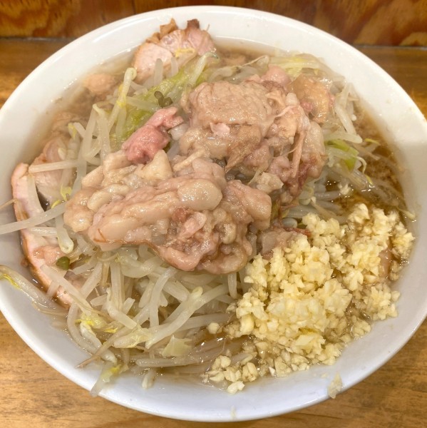 「小豚ラーメン 1,000円」@ラーメン二郎 前橋千代田町店の写真