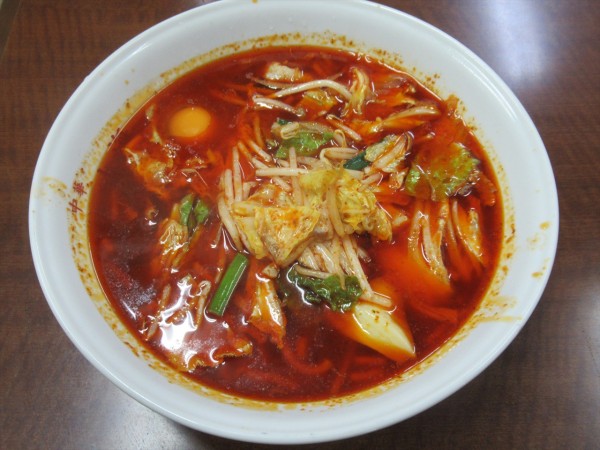 「四川ラーメン（850円）」@中央市場 上海の写真