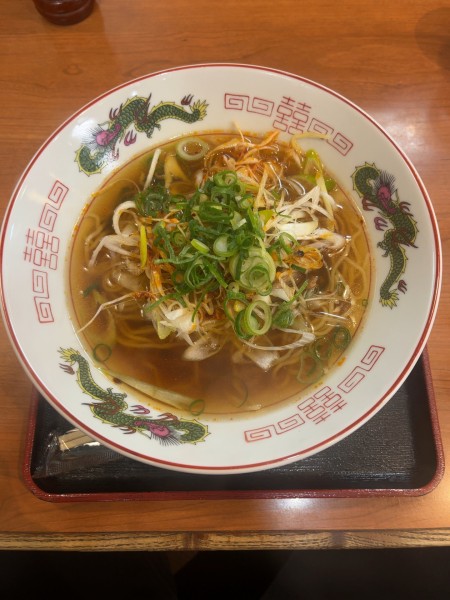 「ネギラーメン」@若菜そば 阪急茶屋町口店の写真