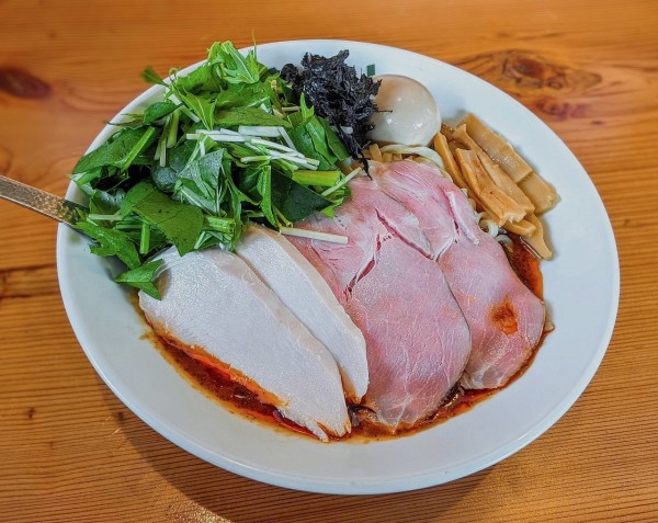 「特製和えそば」@ラーメン イロドリの写真