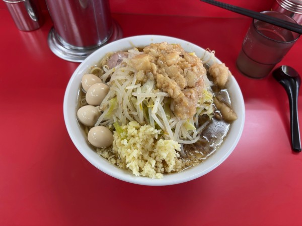 「麺少なめ」@ラーメン二郎 柏店の写真