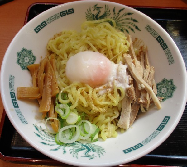 「汁なしラーメン　600円」@日高屋 恵比寿南店の写真