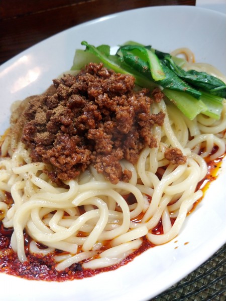 「汁なし担担麺」@麺や金時の写真