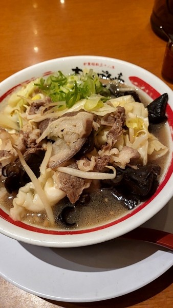 「肉すいちゃんぽん クラゲ」@ちゃんぽん亭総本家 草津駅前店の写真