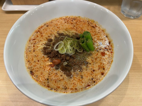 「汁あり担々麺濃厚」@担担麺専門店 微風の写真