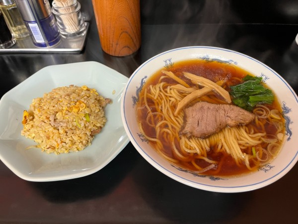 「半チャンラーメン」@中華そば 成光の写真