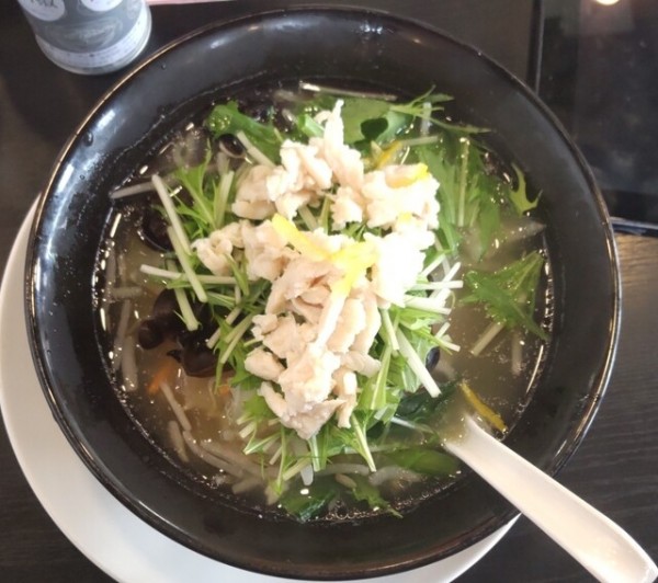 「期間限定ゆず塩らーめん760円」@幸楽苑 山形嶋店の写真