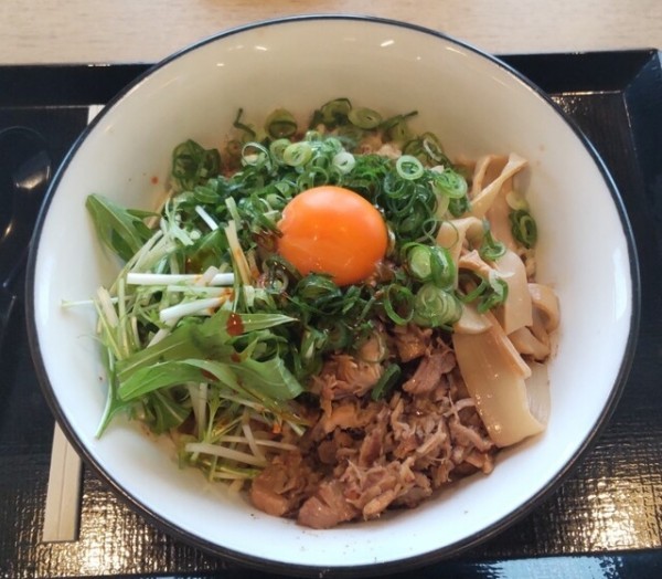 「あごだし油そば 950円」@毘沙門の写真