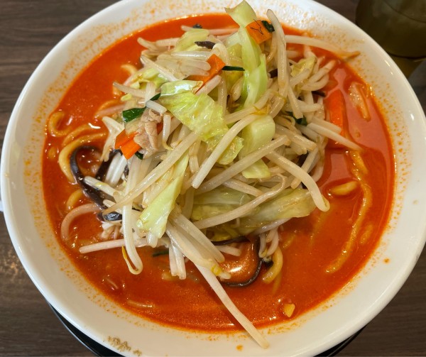 「旨辛タンメン」@濃魂タンメンかみもりの写真