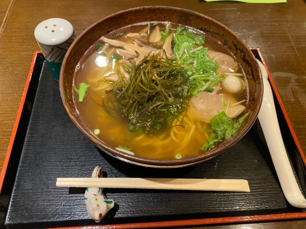「しょうゆらーめん1,100円」@たきざわ茶寮の写真