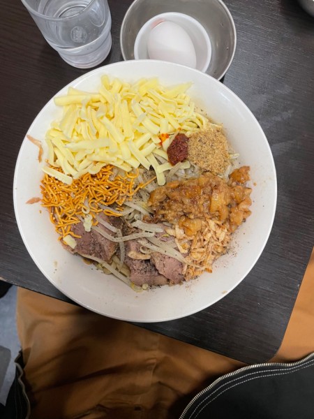 「3月限定ジャンクまぜそば」@ラーメン二九六の写真