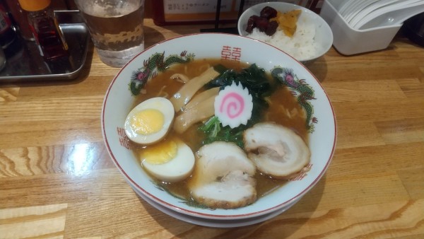 「味噌味玉ラーメン980円」@らーめんひんま 鳥取駅前サンロード店の写真