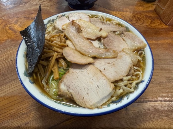 「中華そば大盛　チャーシュー増」@ケンちゃんラーメンの写真