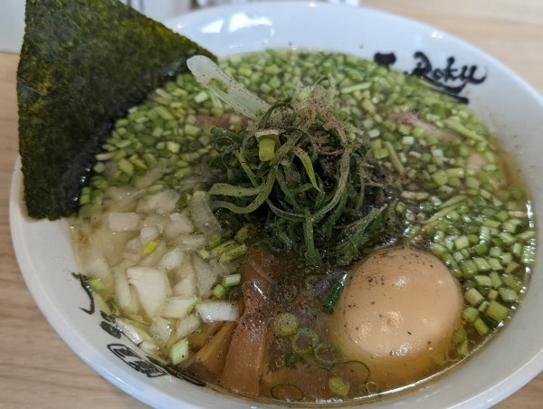 「突発限定　にらそば」@麺屋 丈六 キーノ和歌山店の写真