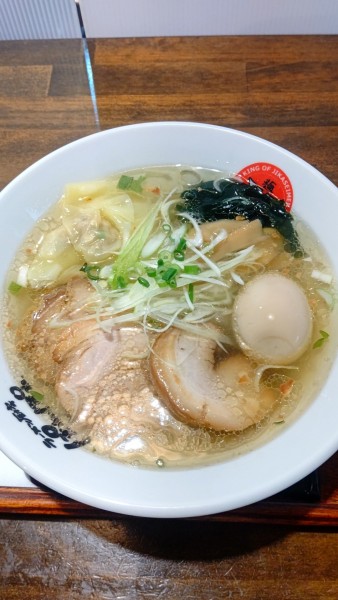 「手打ちしおＤＸ　1100円」@ラーメン厨房 ぽれぽれの写真