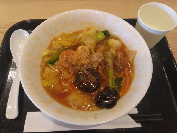 「五目あんかけラーメン750円」@餃子の王将 セブンパークアリオ柏店の写真